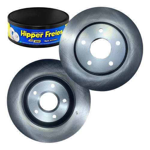 Par Disco Dianteiro Hipper Freios Caravana Freemont Journey Town & Country