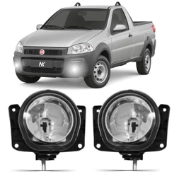 Par / Un Farol Milha Fiat Strada 2009 2010 2011 á 2017 Working