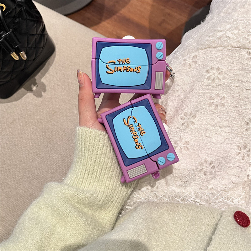 Para Samsung Galaxy Buds 3/Pro FE Fone De Ouvido Caso Personalidade Conjunto TV