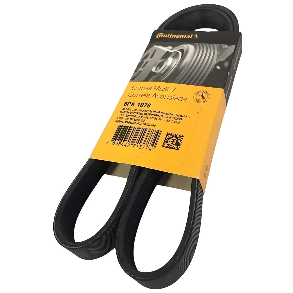Correia Alternador Vw Crossfox Fox Polo Space Fox 6pk1078 em Oferta na Shopee