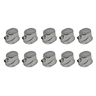 Kit 10 Canoa para Tom Surdo Caixa e Bumbo Cromada M6 19.1