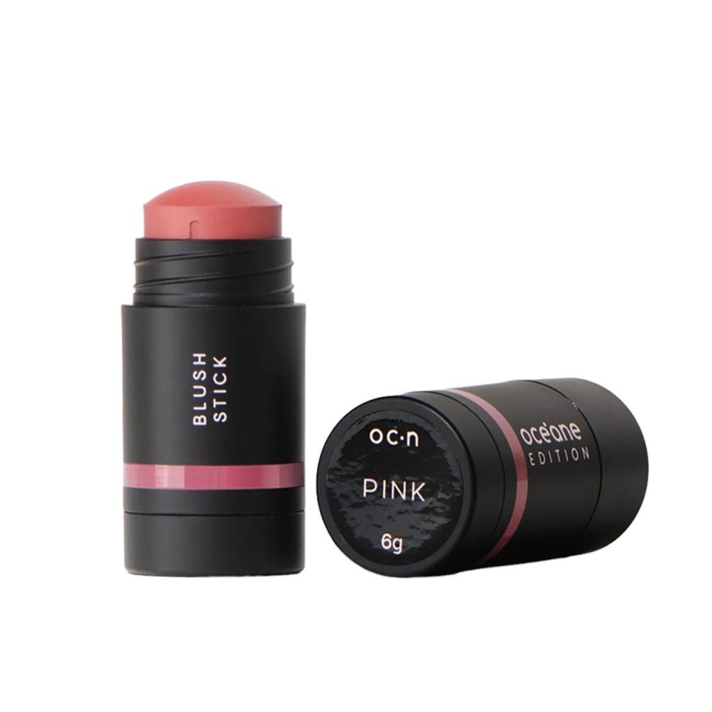 Mini Blush em Bastão Rosa Blush Stick Pink Océane Edition 6g