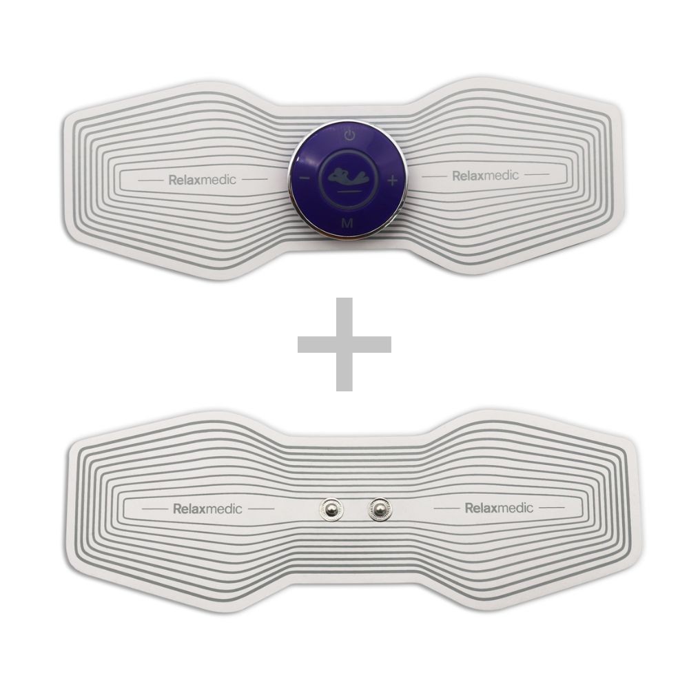 Kit Eletroestimulador Fisio Tens + Gel Reposição Relaxmedic - Health