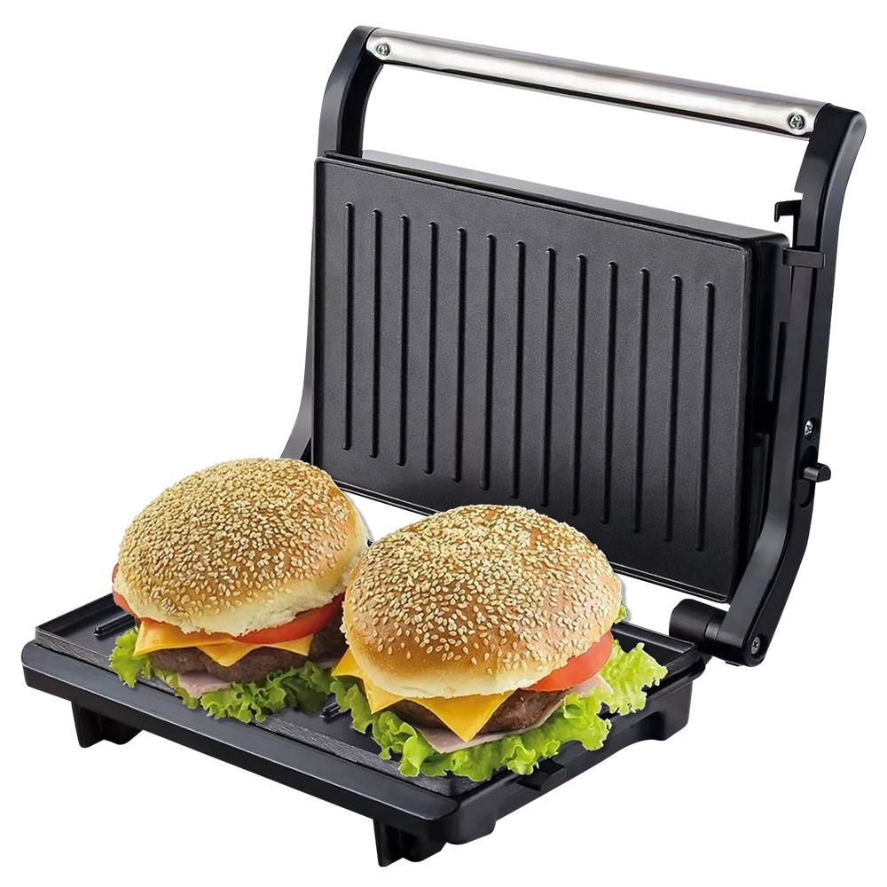 Sanduicheira Mini Press Grill Grelhadeira Elétrica Kj-215a 127v Best - Home & Living