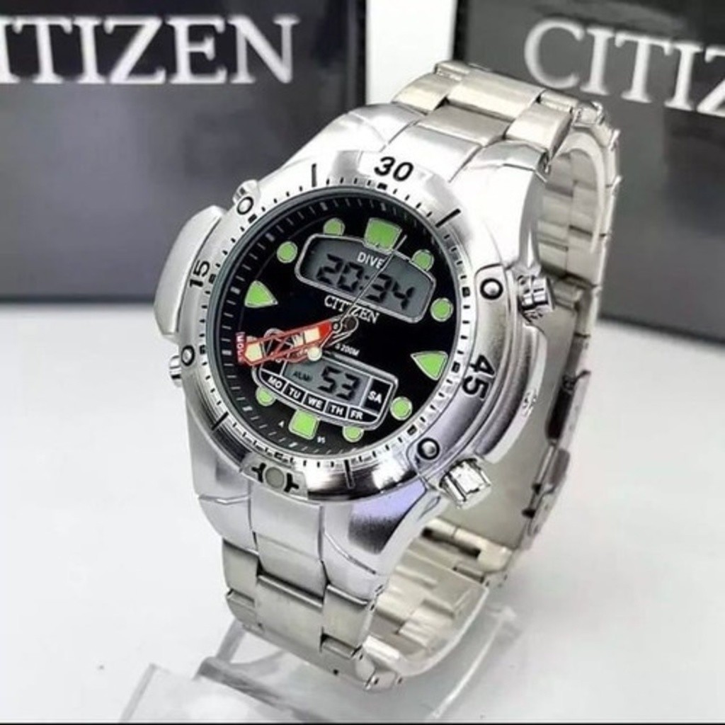 Masculino Relógio Citizen Aqualand Metal Promaster
