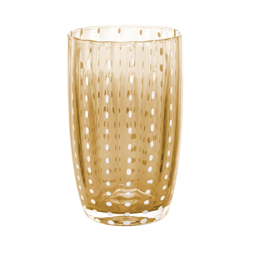 2 Copos Altos Wolff Orquídea de Vidro Âmbar 500ml em Oferta na Shopee