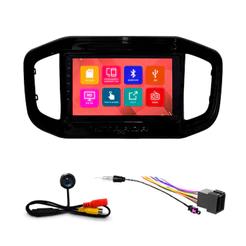Kit Multimidia 9 Pol Strada Fiorino 2021 2022 2023 Partner Rapid 2022 2023 Espelhamento Android Ios 2 Din Black Piano