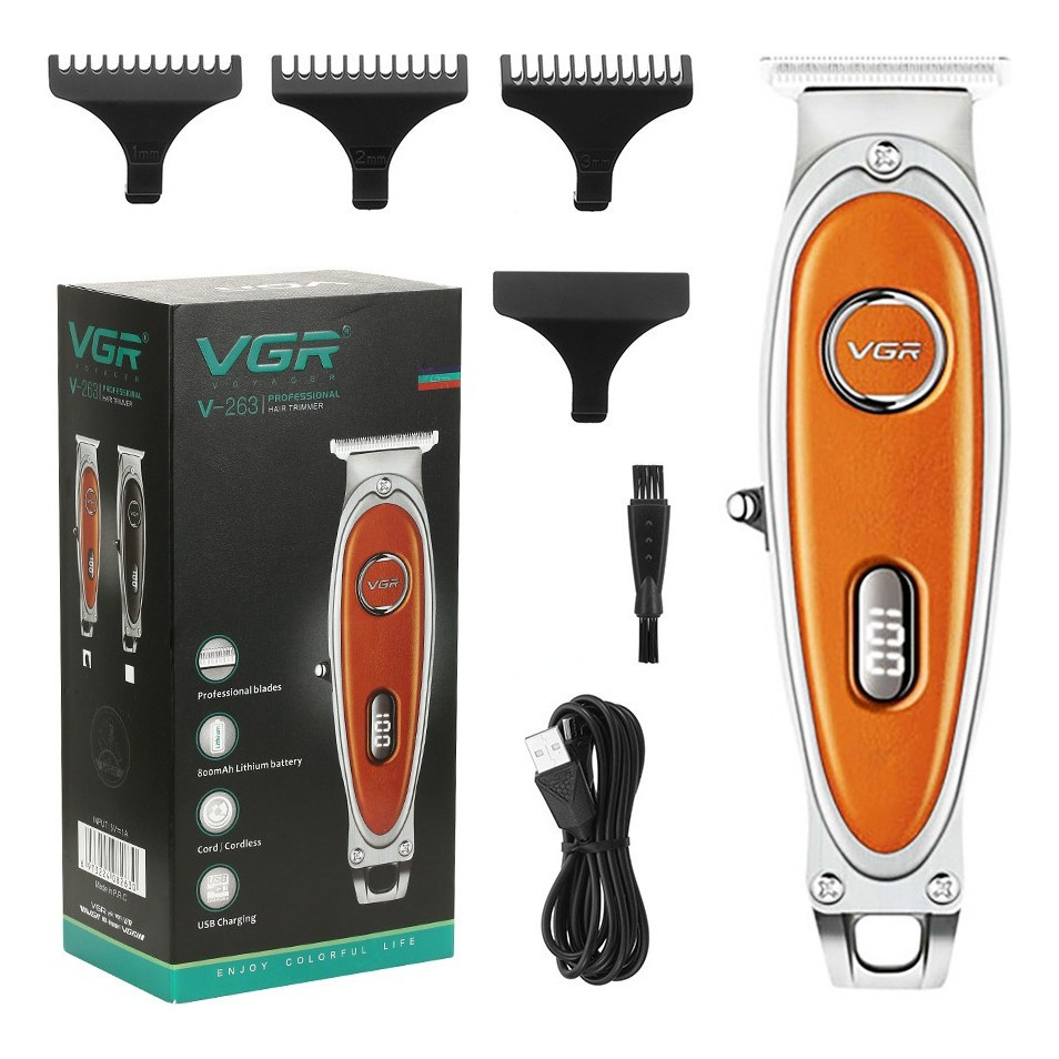 Máquina De Cortar Cabelo Elétrica Vgr, Máquina De Cortar Cab