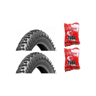 Par Pneu Bicicleta Levorin Excess 26x1.95 + 2 Câmaras Kenda Bico Grosso em Oferta na Shopee