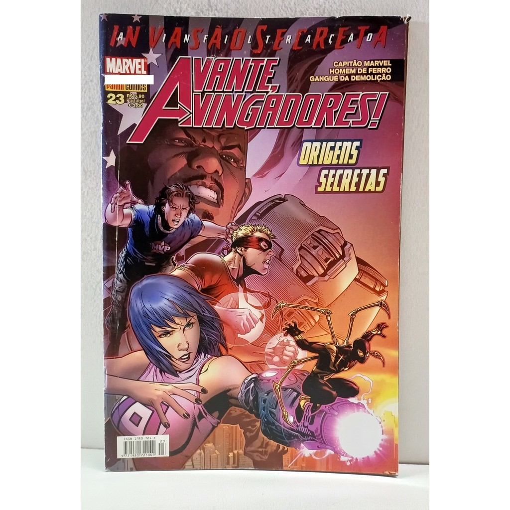 Hq Avante Vingadores! Nº 23 - Invasão Secreta