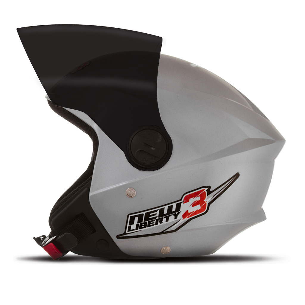 Capacete Moto Integral Aberto Pro Tork New Liberty 3 Solid Viseira Fumê Masculino Feminino