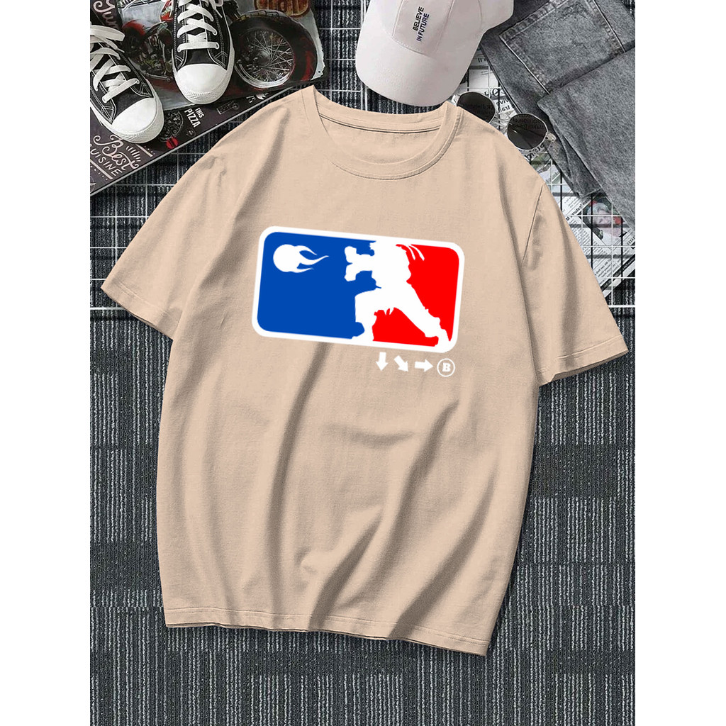 Camiseta Unissex, Estampada, Ryu e Ken, 100% Algodão, Design Exclusivo, Personagem Icônico
