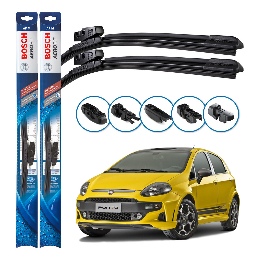 Par Palheta Limpador Bosch Chuva Parabrisa Punto 2007 A 2017 em Oferta na Shopee