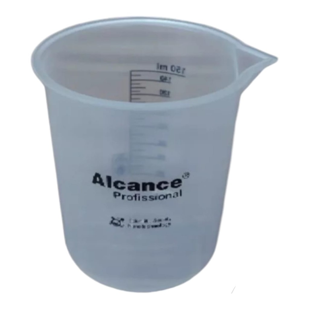 Copo Medidor Becker - Alcance Com Diluição (150ml) em Oferta na Shopee