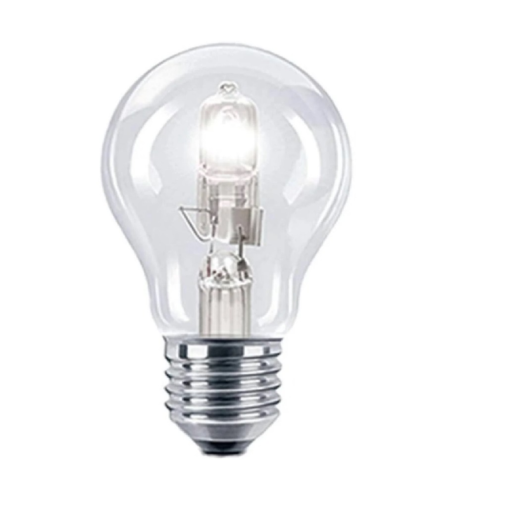 Lâmpada Halógena Foxlux 70W E27 220V Clássica com Alta Luminosidade e Luz Amarela 3000K