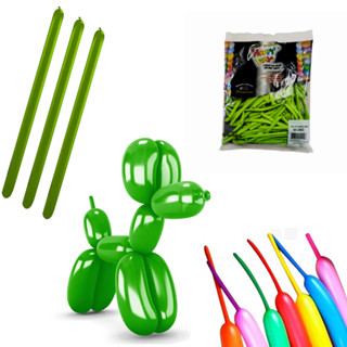 Melhor Bexiga Canudo Para Festa 50 unidades- Cores em Oferta na Shopee