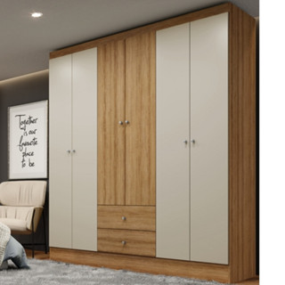 Guarda Roupa Solteiro 6 Portas Astro THB em Oferta na Shopee