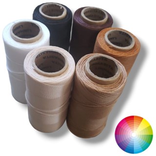 Rolo 335 metros 0,5mm fio encerado para micromacrame em Oferta na Shopee