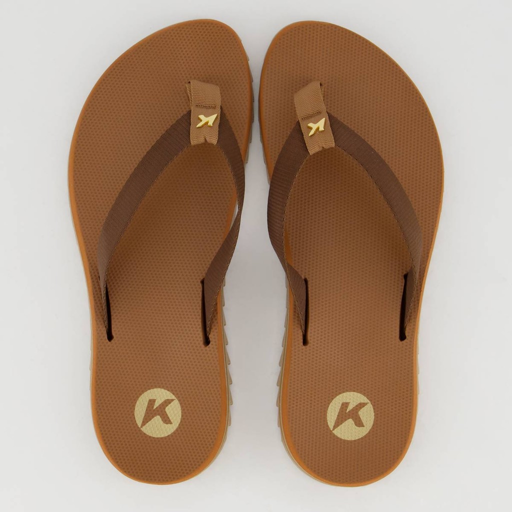 Chinelo Kenner Kyra Slim Feminino Marrom em Oferta na Shopee