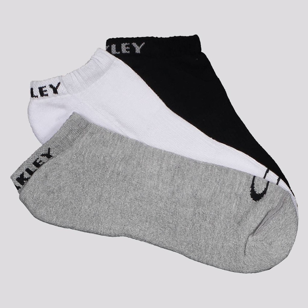 Kit Meia Oakley Show 3 Pares em Oferta na Shopee