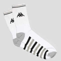 Meia Kappa Comfort Cano Medio Branca