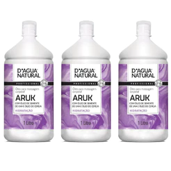 Kit com 3 Dagua Natural Óleo Para Massagem Corporal Com Óleo De Cereja Com 1L