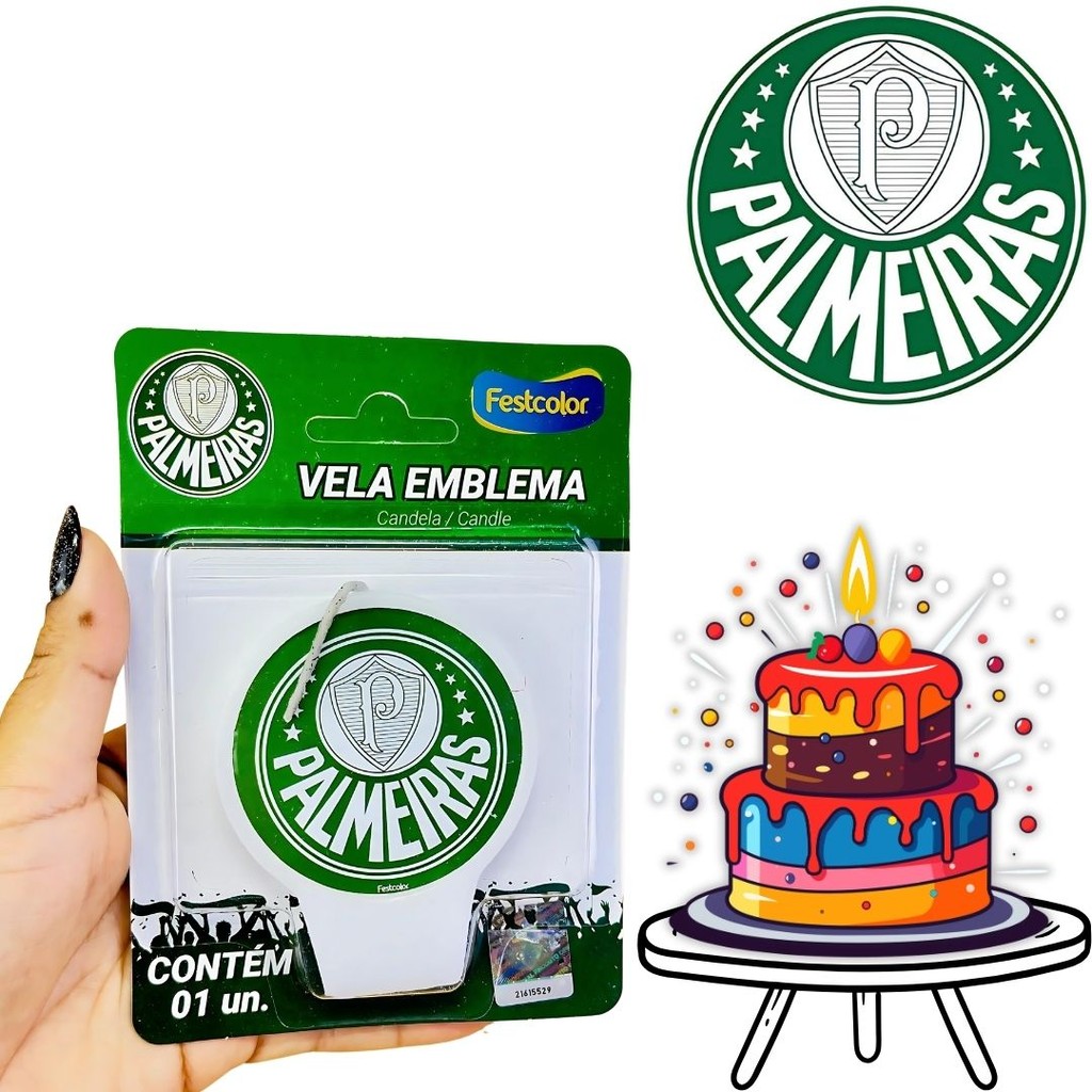 VELA  PALMEIRAS FESTCOLOR