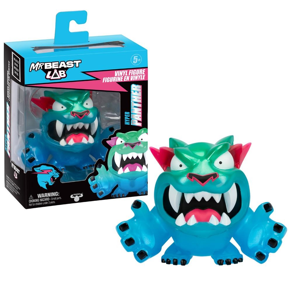 Boneco de Vinil Colecionável 9cm MrBeast Lab - Pantera Hyper em Oferta na Shopee