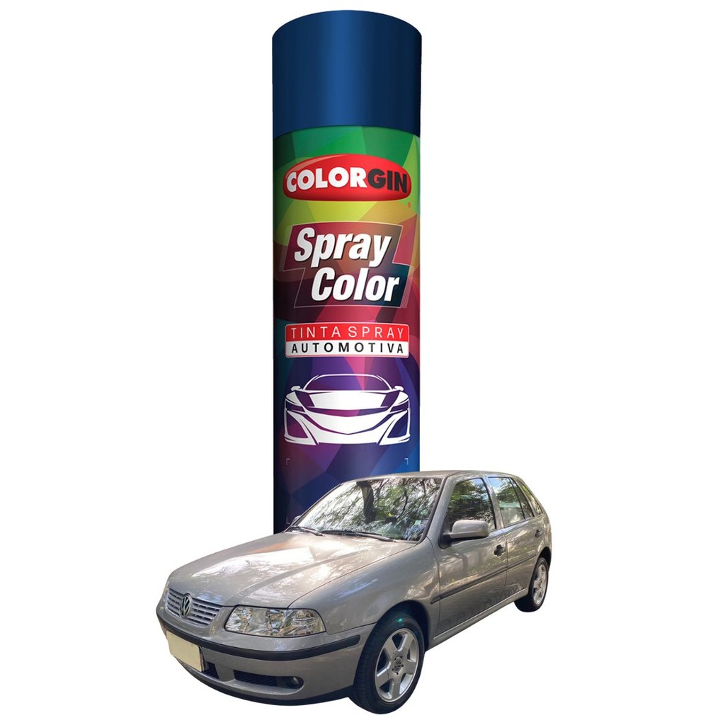 Tinta Spray Automotivo Cinza Quasar Volkswagen LE7H 300ml