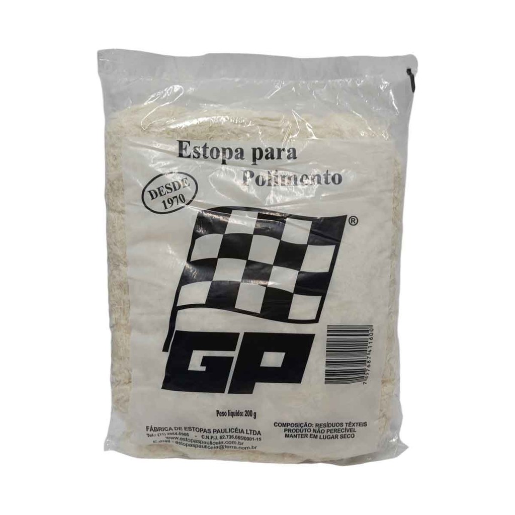 Estopa para Polimento Pauliceia 200g