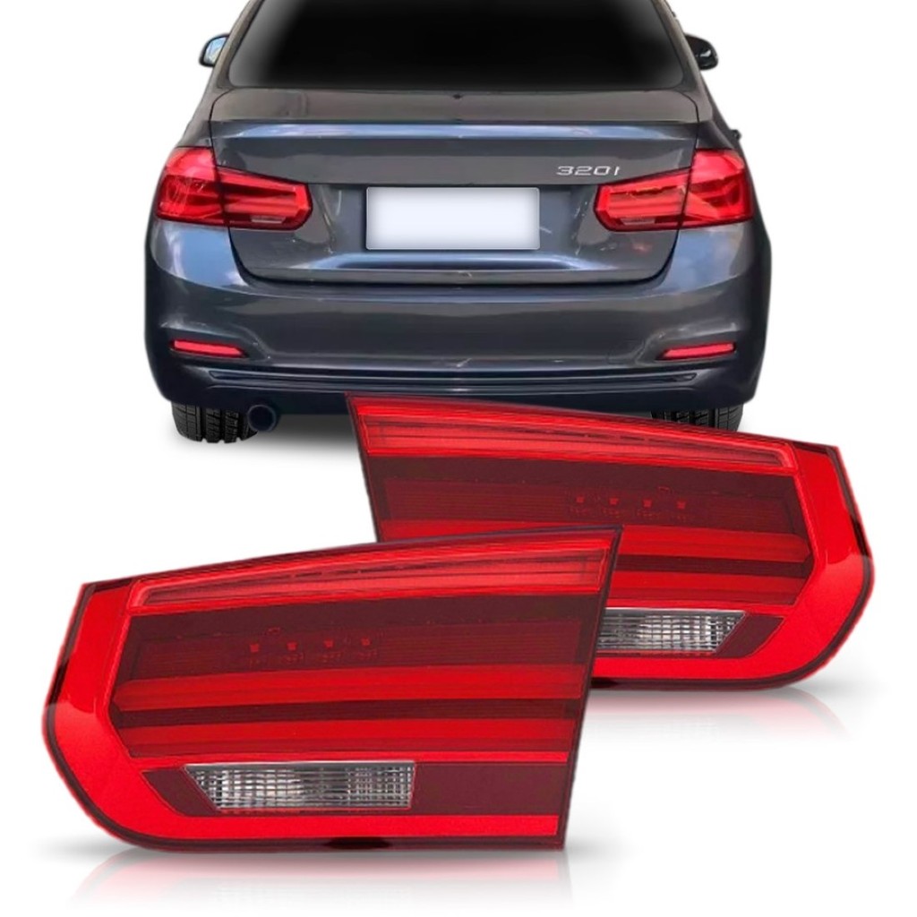 LANTERNA TRASEIRA BMW SERIE 3 2016 2017 2018 MALA COM LED