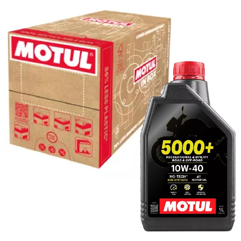 Óleo Motul 5000+ 10w40 Semissintético Atacado Caixa C/ 12 Litros em Oferta na Shopee