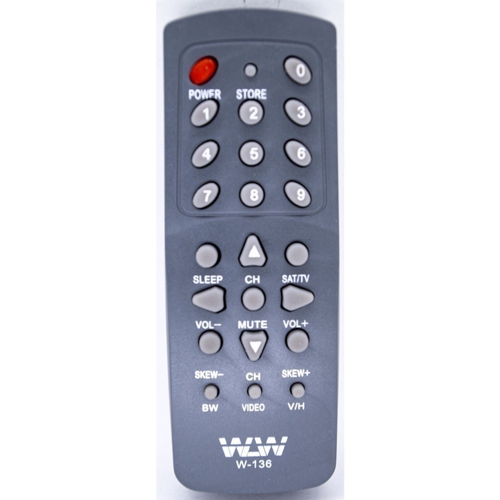 Controle Remoto Receptor Century Super Color W136 S236  - Substituto Compatível
