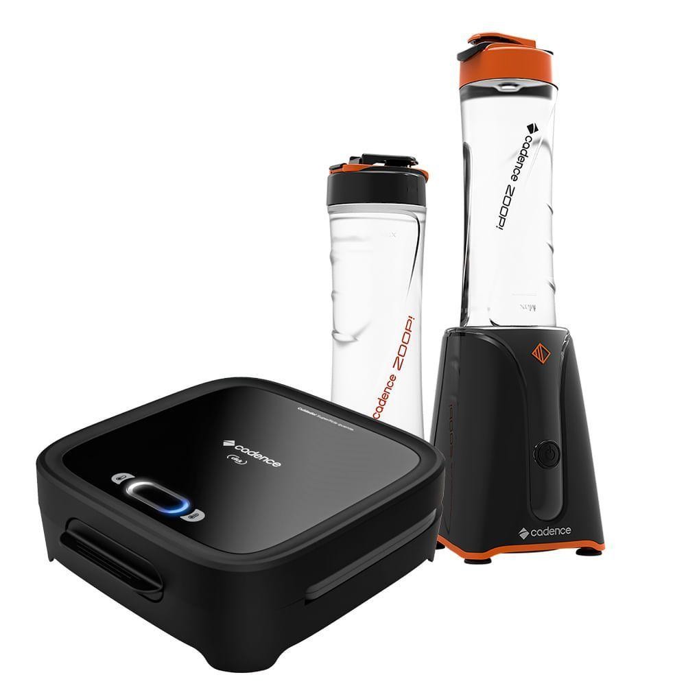 Kit Click Cadence - Sanduicheira E Blender 220V