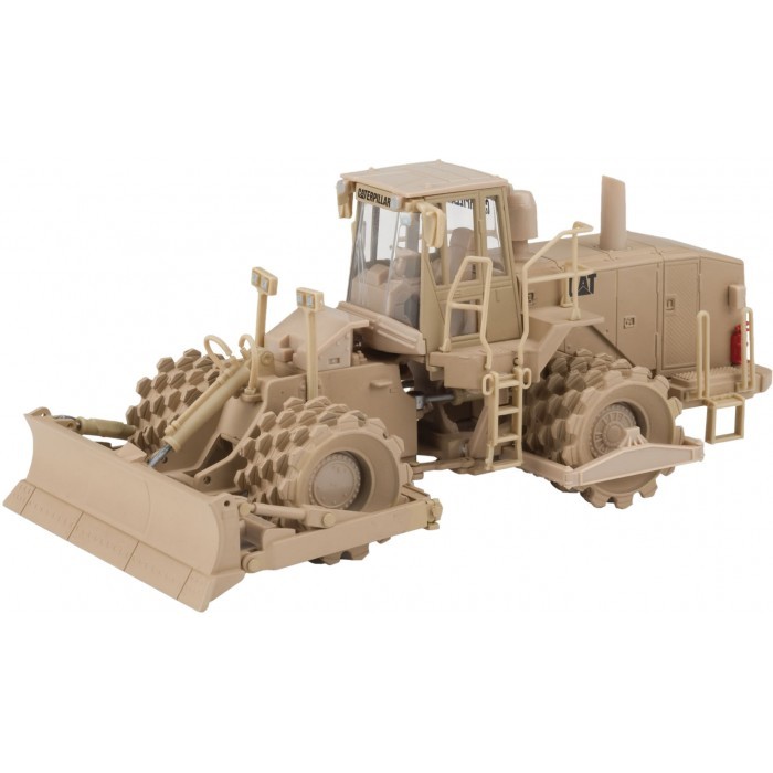 Miniatura Rolo Compactador 815F Caterpillar Militar - Escala 1:50
