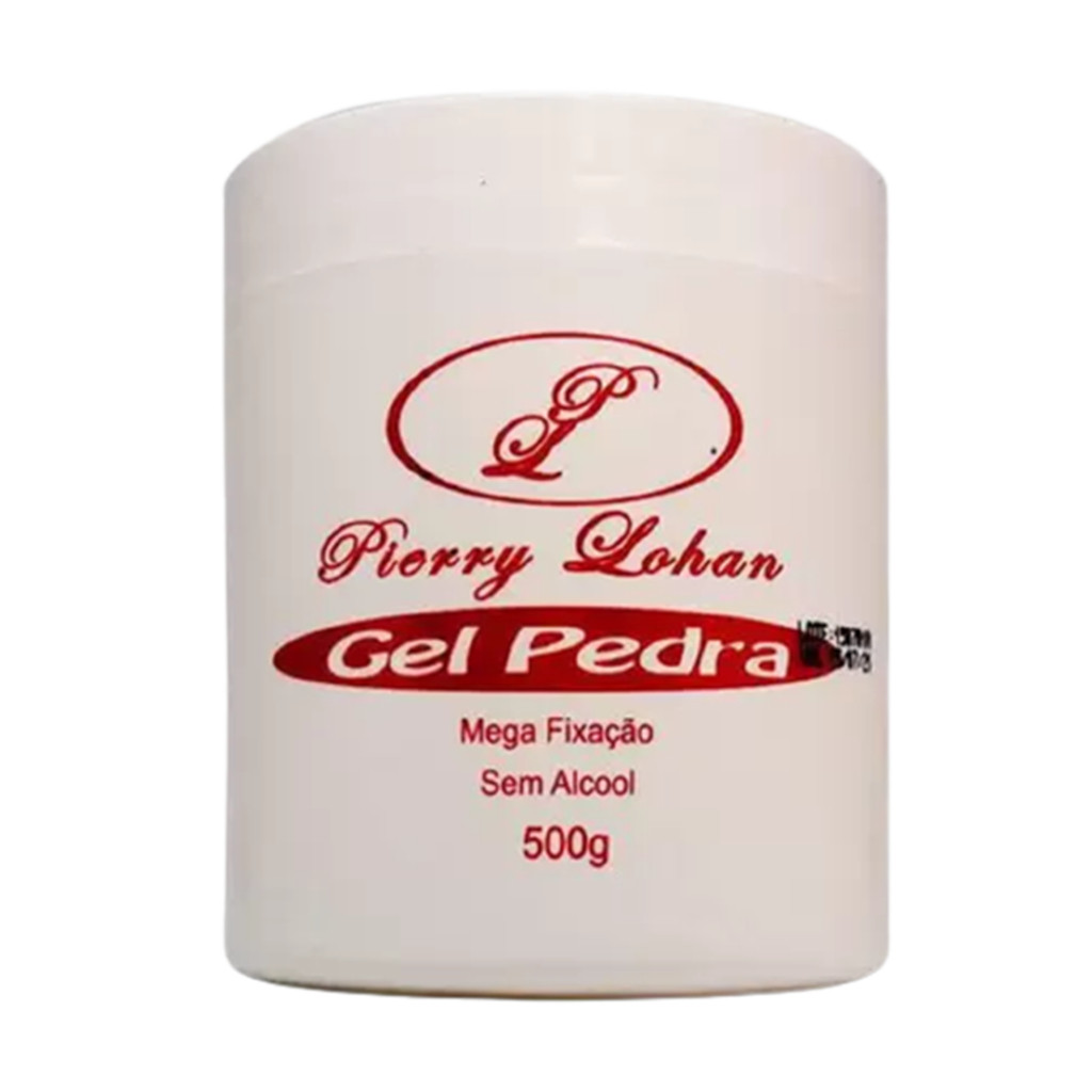 Gel Pedra Pierry Lohan 500g Fixação Máxima em Oferta na Shopee