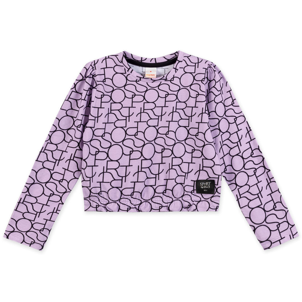 Blusa Manga Longa Infantil Feminino Marisol - Baby & Kids Fashion