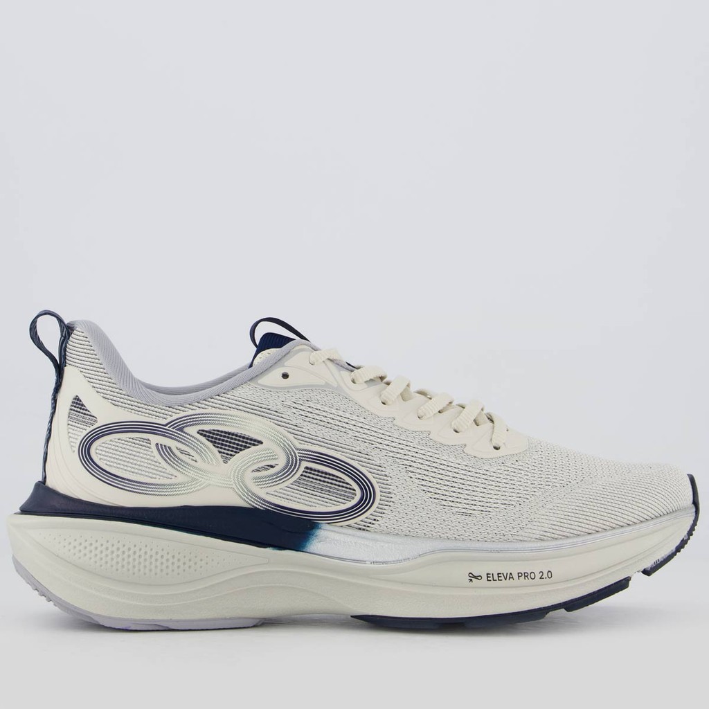 Tênis Olympikus Pride 4 Bege e Cinza em Oferta na Shopee