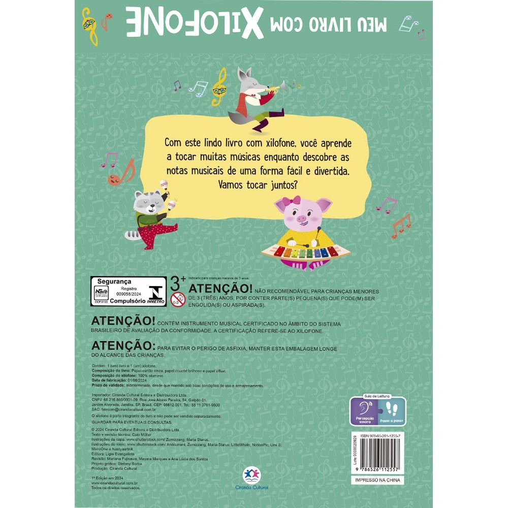 Livro Meu Livro com Xilofone · foto 2