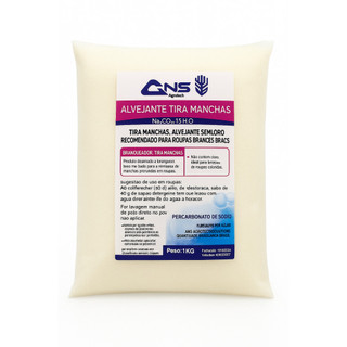 Clareador alvejante tira manchas para roupas coloridas | remove encardido, realça cores