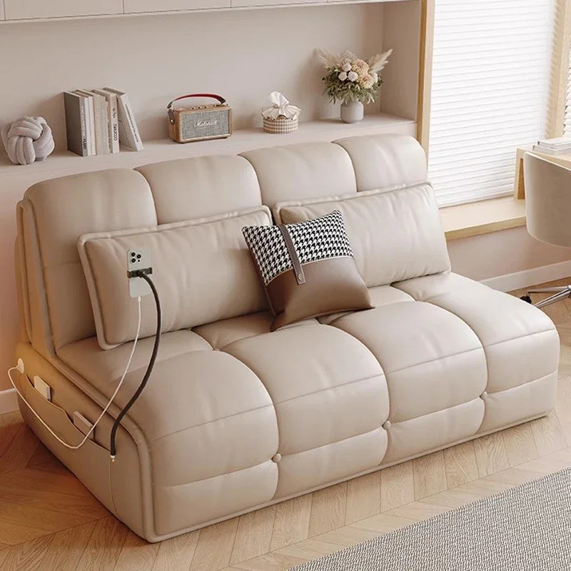 [NEW] Sofás Multifuncionais Modernos para Sala de Estar, Poltrona Dobrável, Sofá Reclinável Elétrico, Sofá Cama, Móveis 