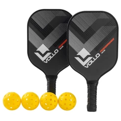 Kit Pickeball Vollo Performance 2 Raquetes E 4 Bolas