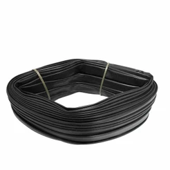 Espaguete Liso Leiplast 13mm / 50m Preto - Cód.1204