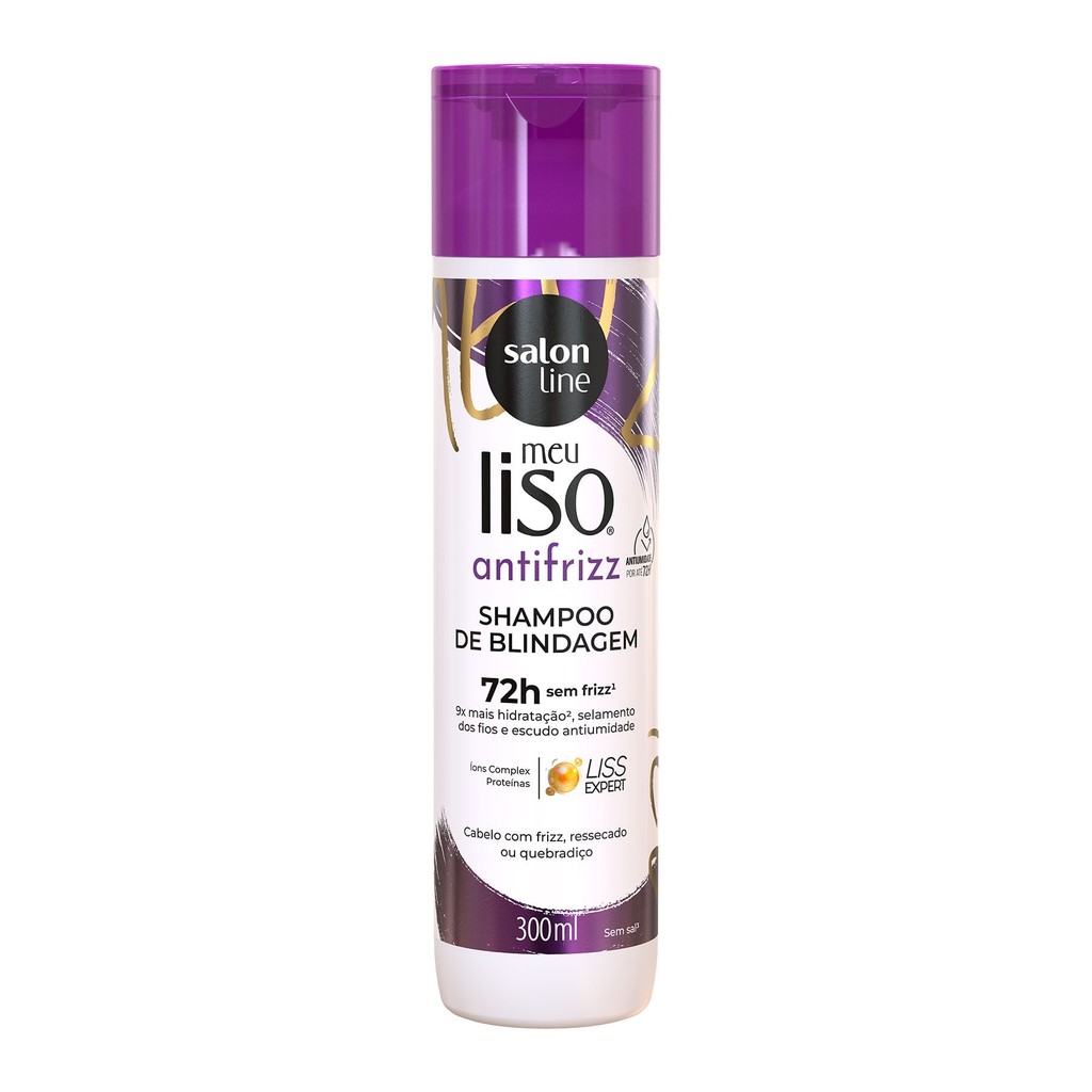 Shampoo Meu Liso Antifrizz 300ml - Beauty