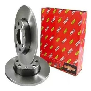 Par Disco de Freio sólido Corsa Prisma Celta TRW em Oferta na Shopee