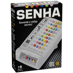 JOGO SENHA GROW BRINQUEDO CÓDIGOS SECRETO DESAFIOS ESTRATÉGIAS PINOS CORES RACIOCÍNIO MESA TABULEIRO