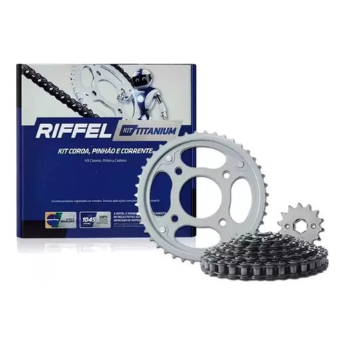 Kit Relação Tração Cb Twister 250 2016 À 2022 Original Riffel
