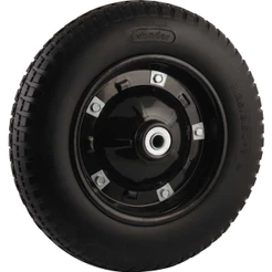Roda Com Pneu Maciço Furo 3/4 Vonder