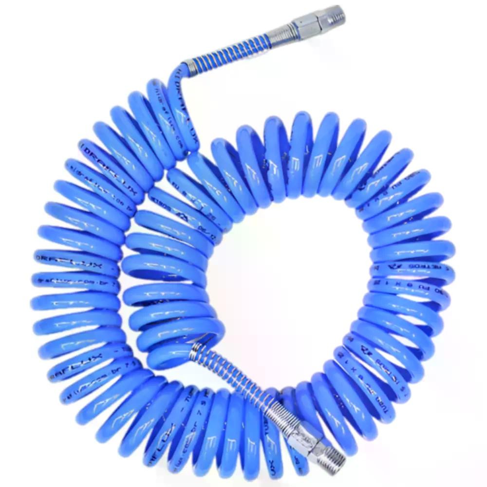 Mangueira Espiral Azul 5mt Limpeza Tubos Petra em Oferta na Shopee