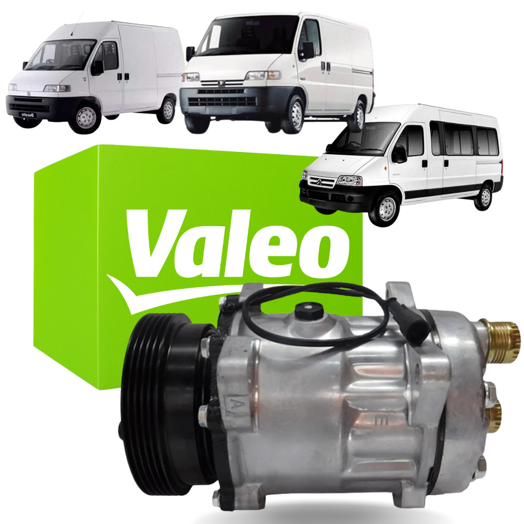 Compressor Valeo Ducato Jumper Boxer 2.8 2006 a 2017 Diesel